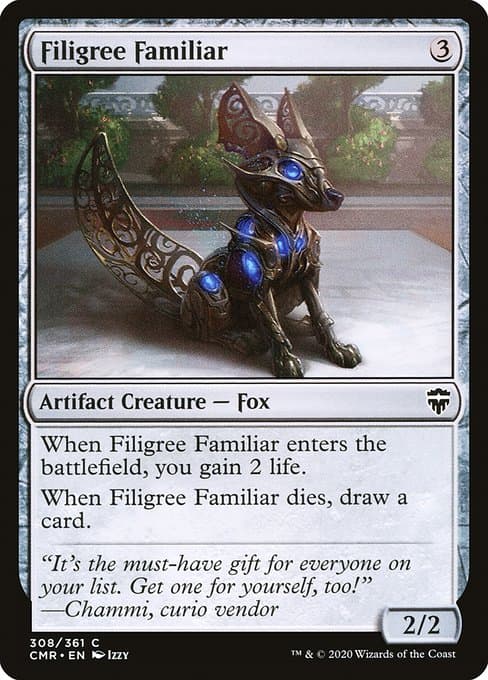 Filigree Familiar 2020 Magic: The Gathering