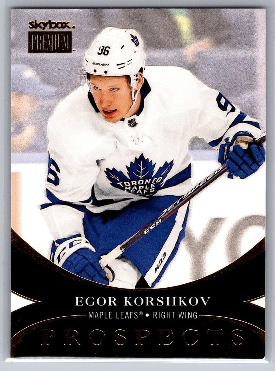 Egor Korshkov 2020 fleer SkyBox Metal Universe