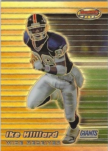 Ike Hilliard 1999 bowman Bowman's Best