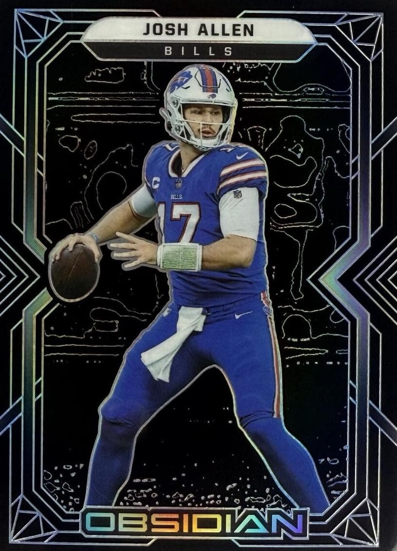 Josh Allen 2022 panini Panini Obsidian
