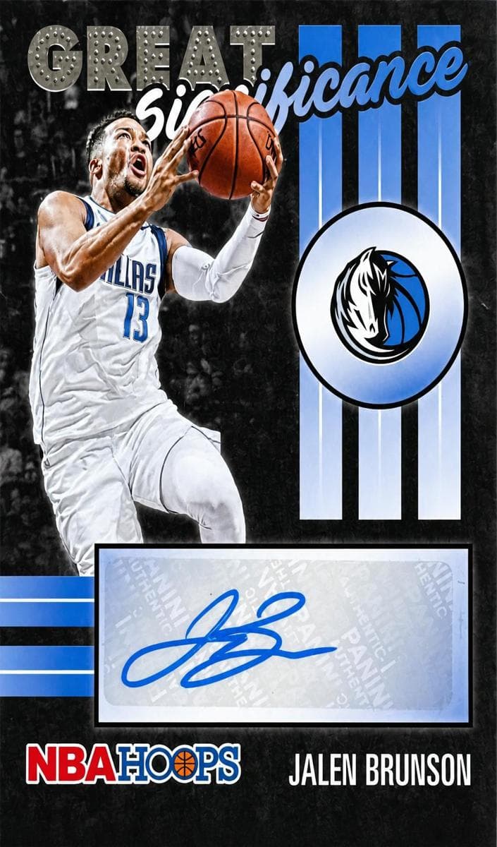 Jalen Brunson 2020 panini Hoops