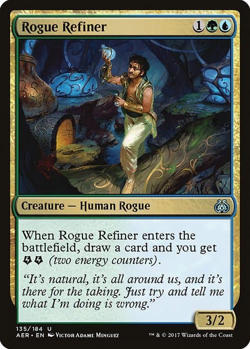 Rogue Refiner 2025 Magic: The Gathering Aetherdrift Commander