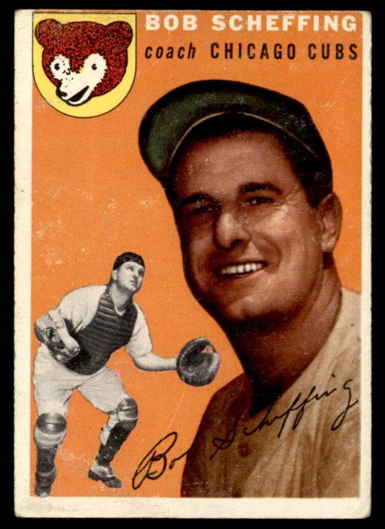 Bob Scheffing 1954 topps Topps