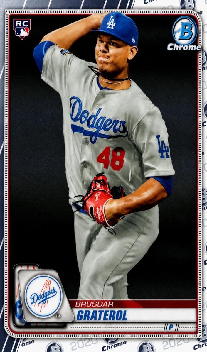 Brusdar Graterol 2020 bowman Bowman Chrome
