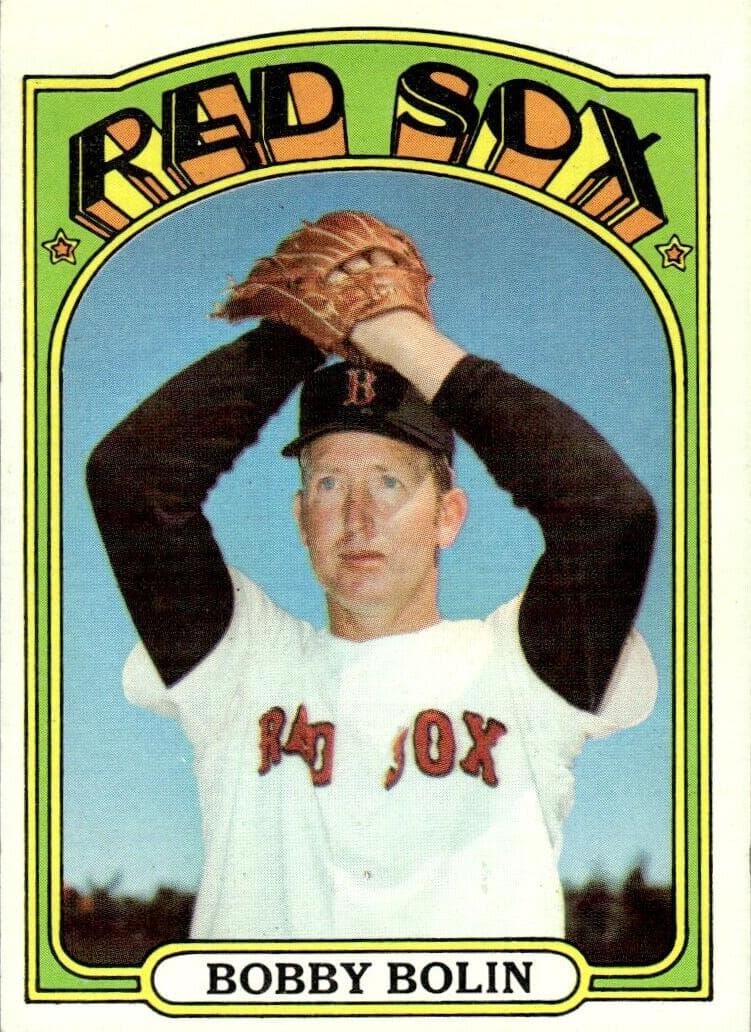 Bobby Bolin 1972 topps Topps
