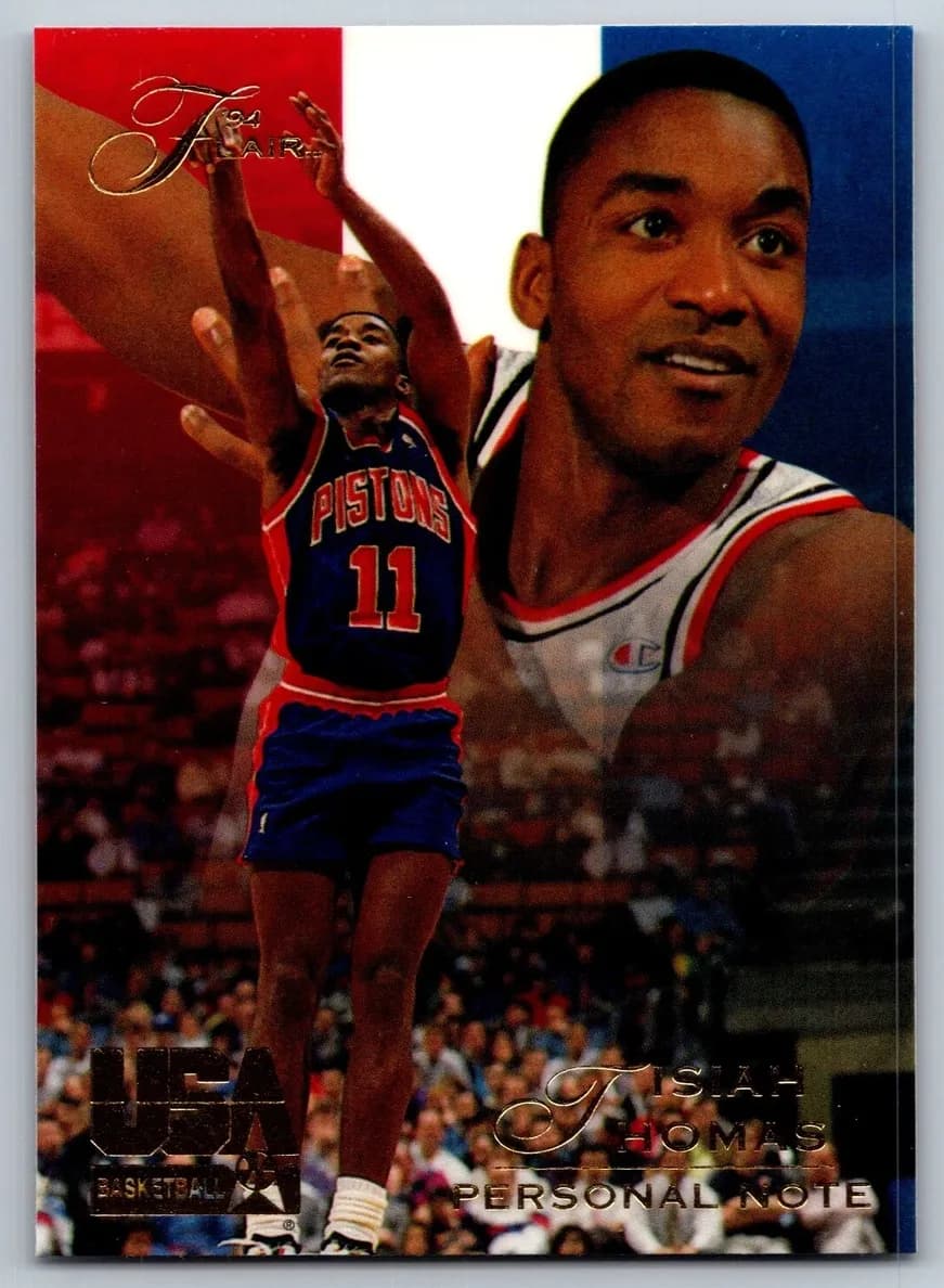 Isiah Thomas 1994 unknown Flair Team USA
