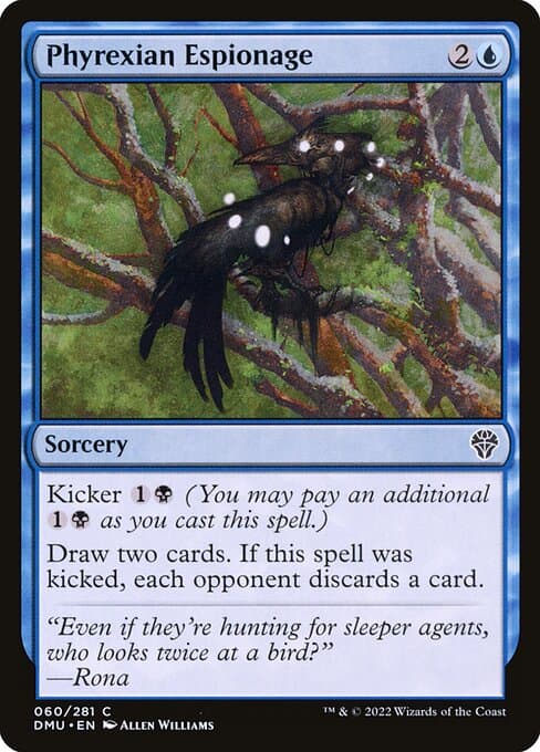 Phyrexian Espionage 2022 Magic: The Gathering Dominaria United