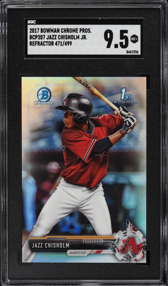 Jazz Chisholm 2017 bowman Bowman Chrome