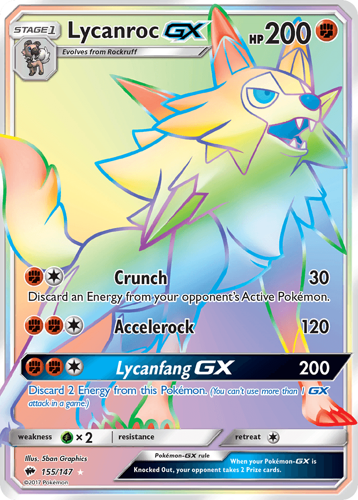 Lycanroc GX #155