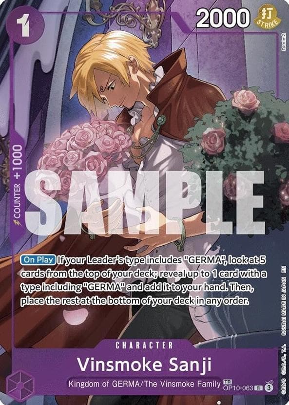 Vinsmoke Sanji #OP10-063