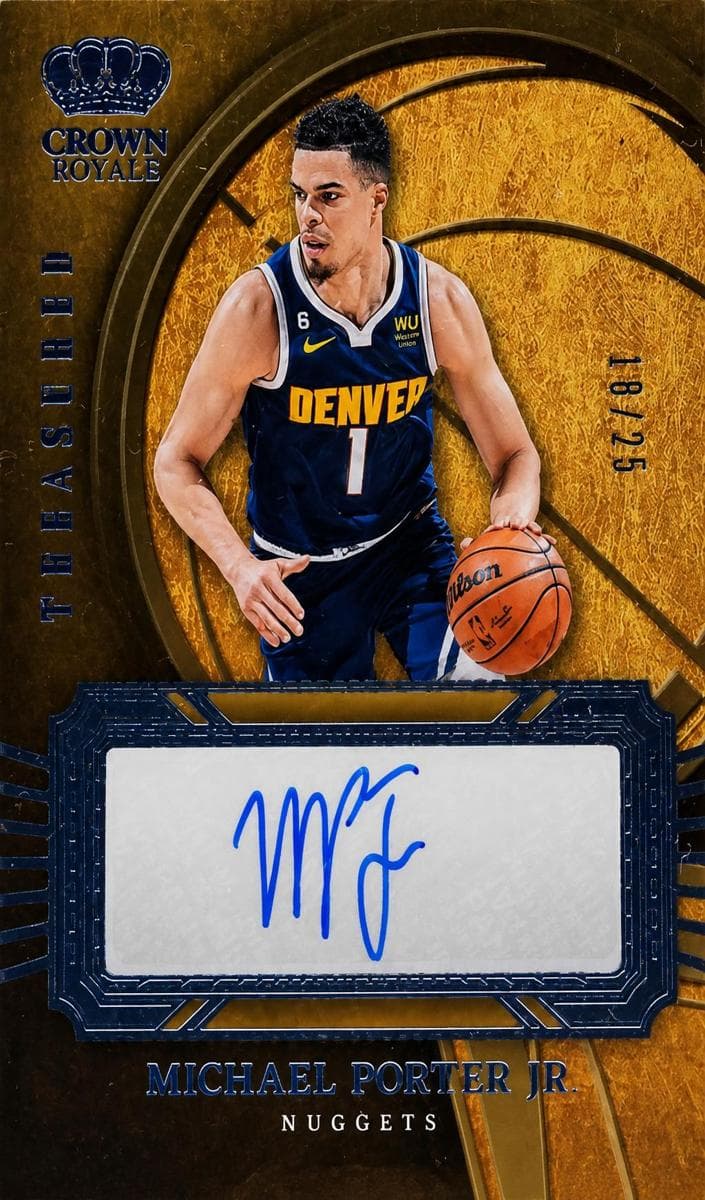 Michael Porter Jr. 2023 panini Panini Crown Royale