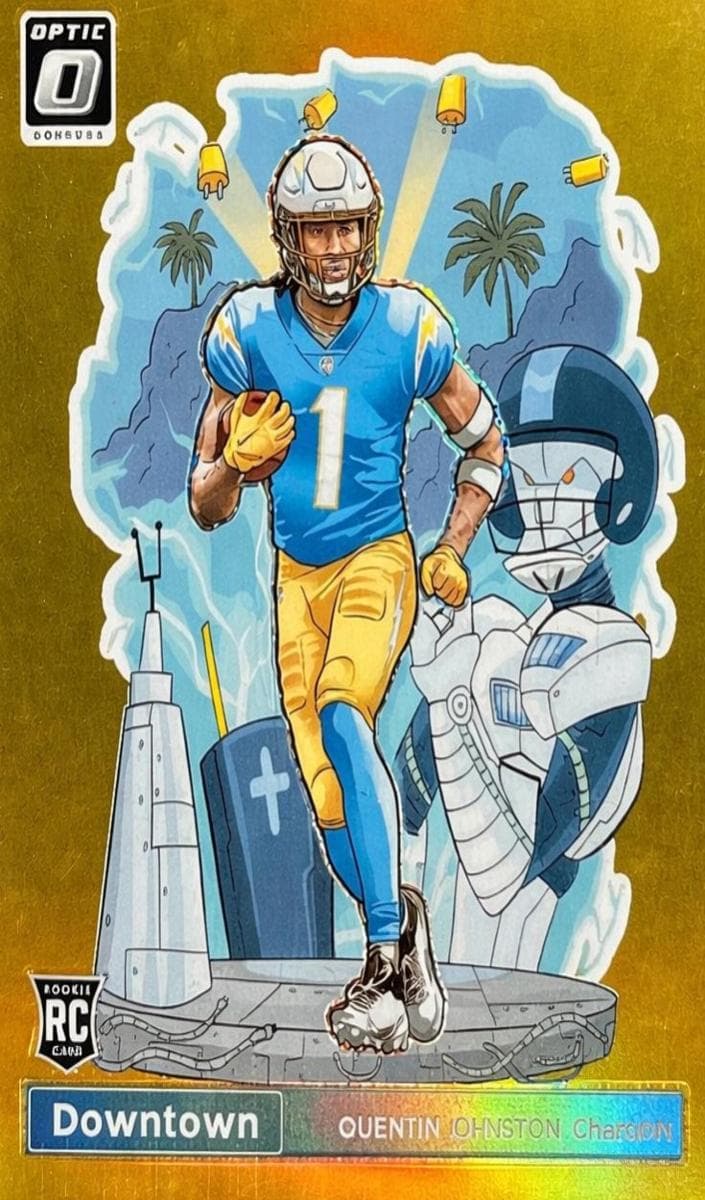 Quentin Johnston 2023 panini Donruss Optic