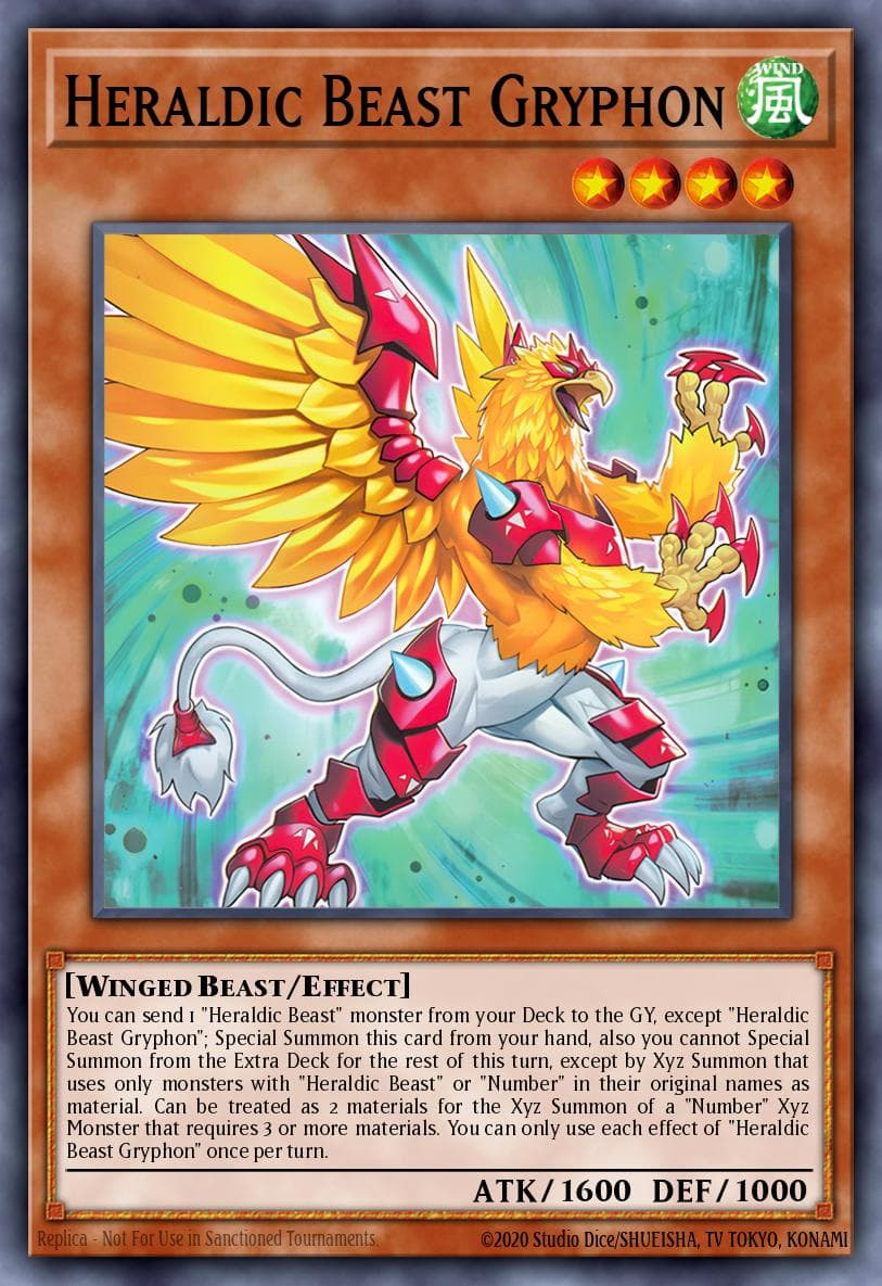 Heraldic Beast Gryphon #ALIN-EN009