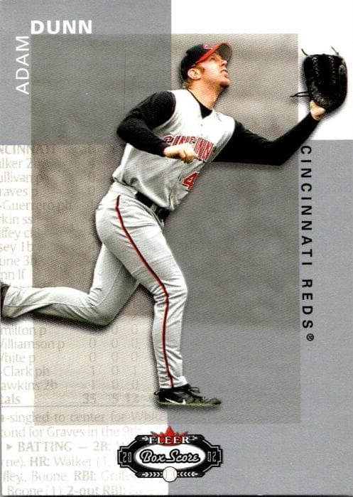 Adam Dunn trading card