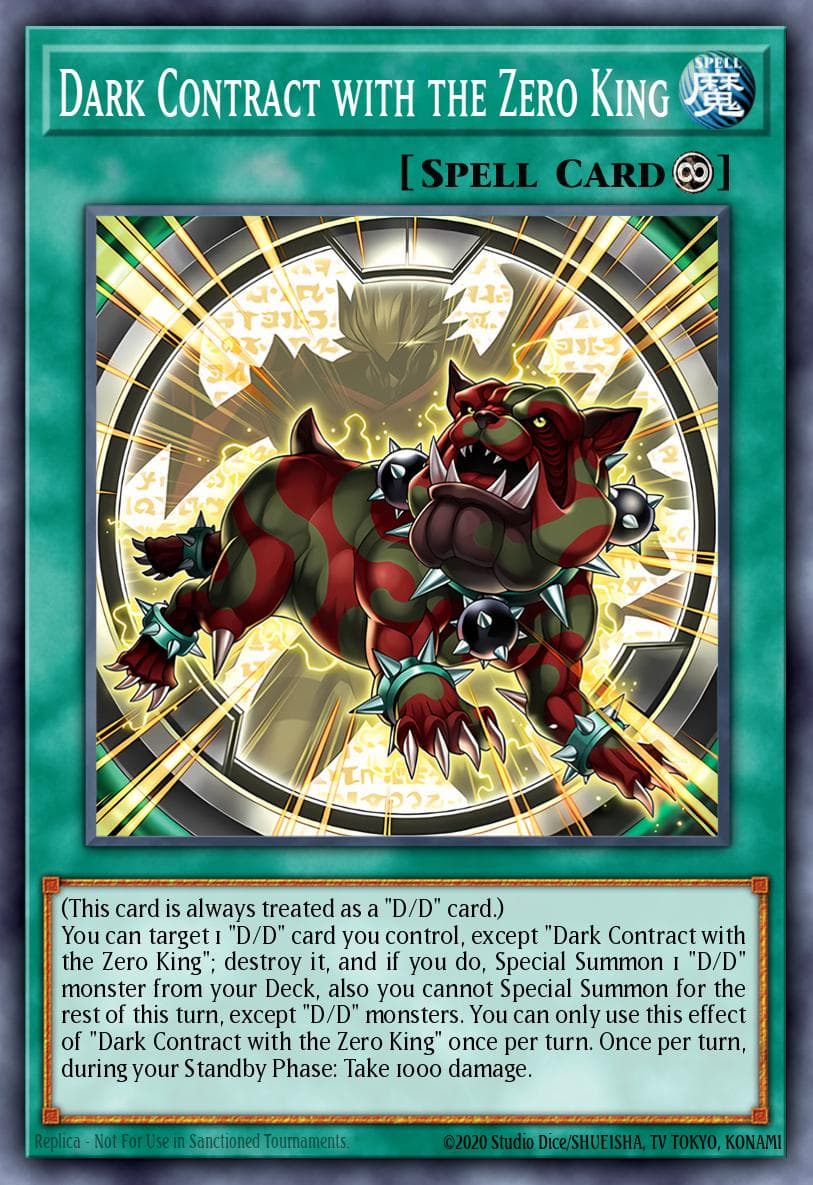 Dark Contract with the Zero King 2025 Yu-Gi-Oh! Doom of Dimensions