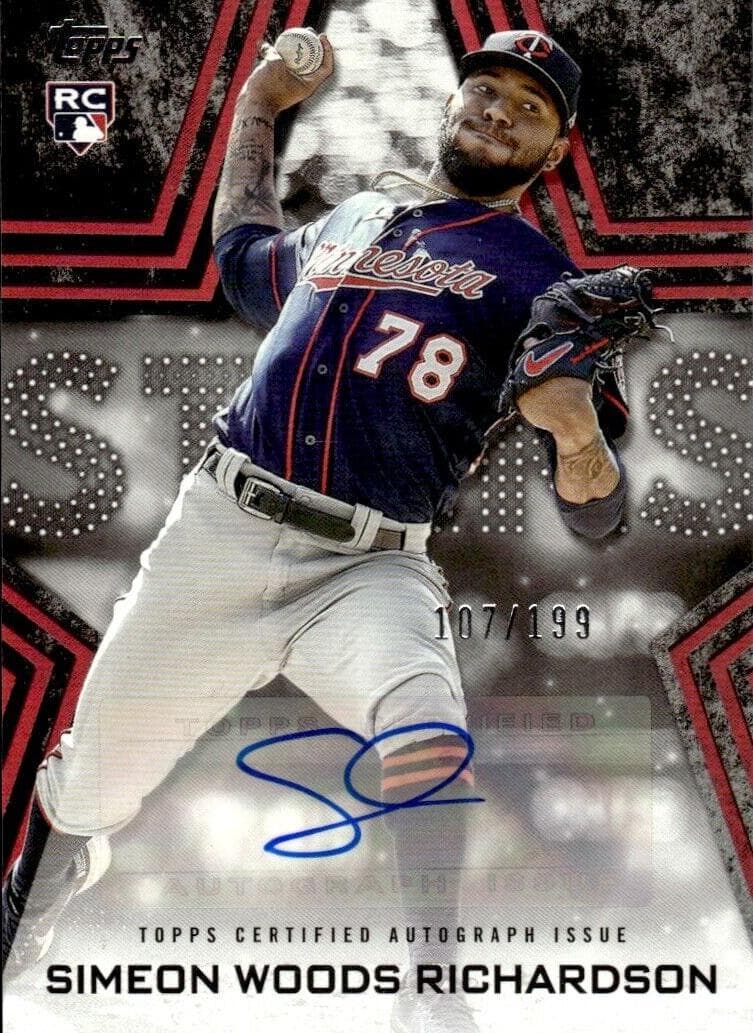 Simeon Woods Richardson 2023 topps Topps