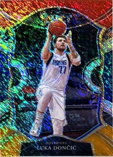 Basketball Luka Doncic 2020 Panini Select 2020 Panini Select red-shimmer