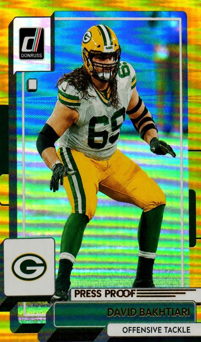 David Bakhtiari 2022 panini Donruss