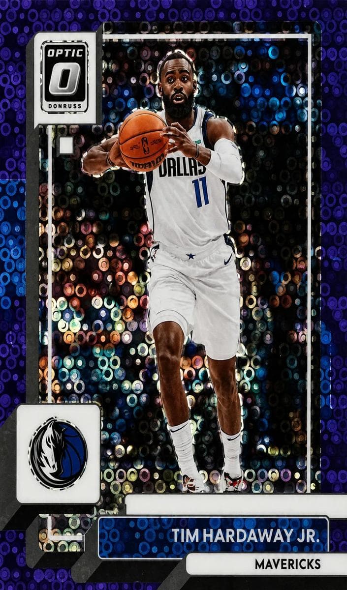 Tim Hardaway Jr. 2022 panini Donruss Optic