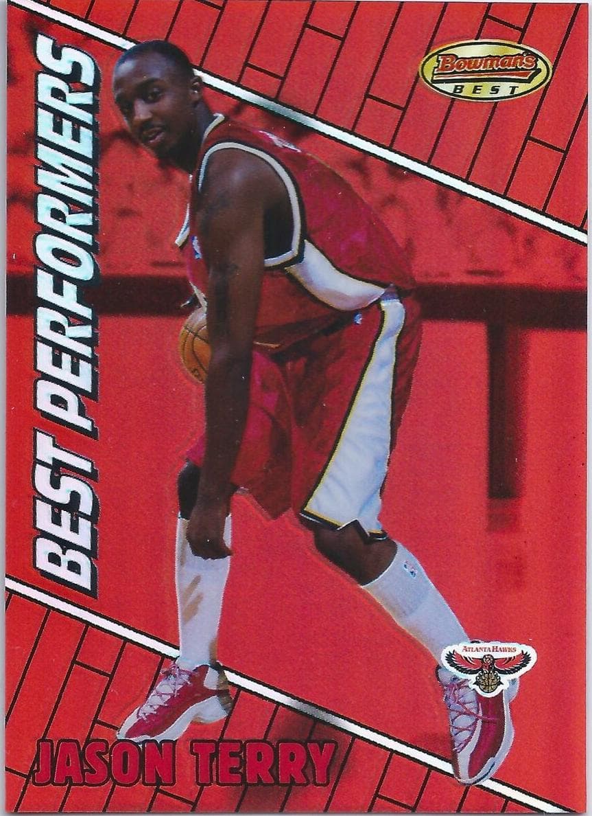 Jason Terry 1999 bowman Bowman's Best