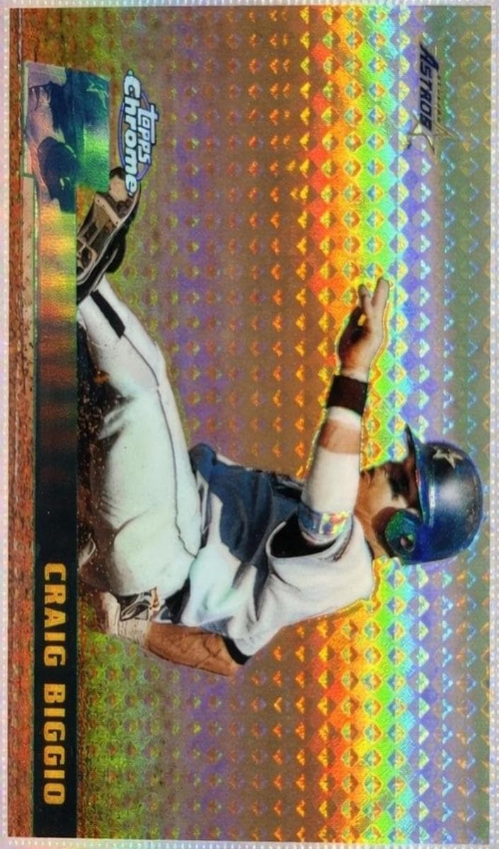 Craig Biggio 1996 topps Topps Chrome