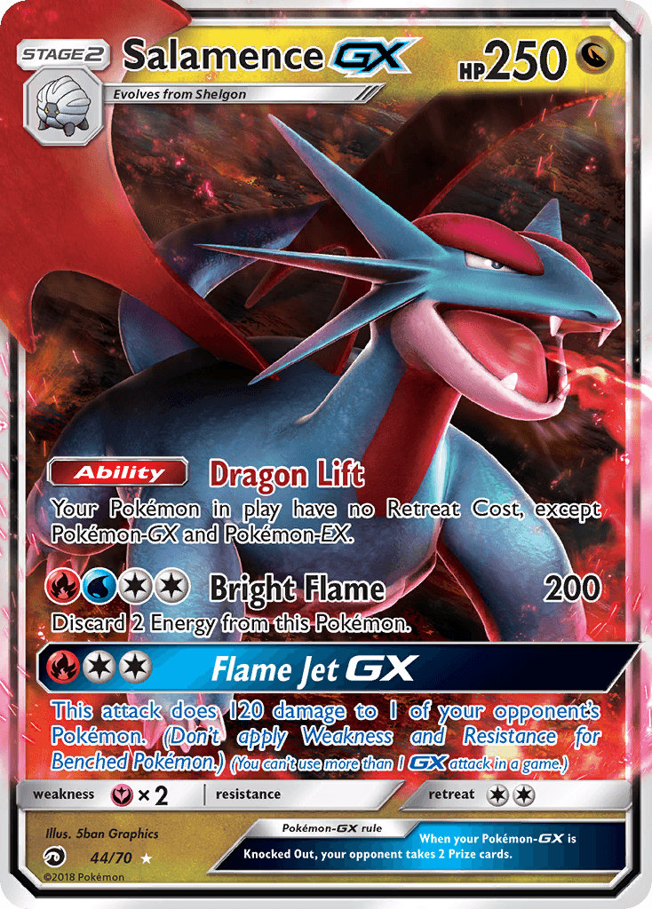 Salamence GX 2018 Pokemon
