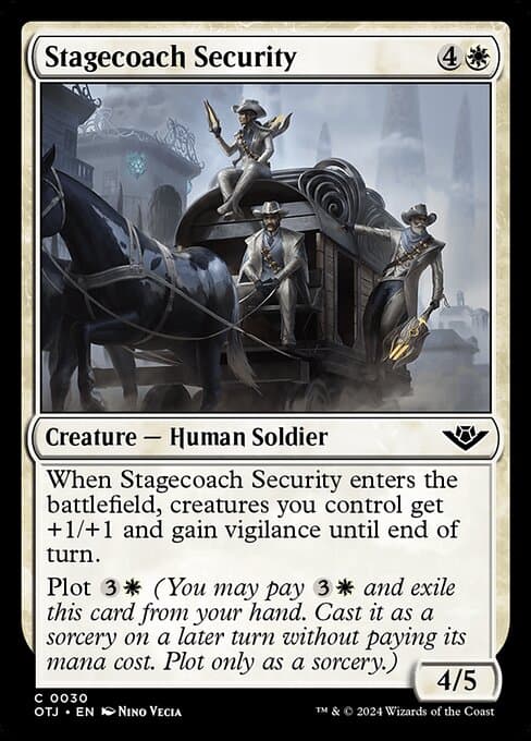 Stagecoach Security 2024 Magic: The Gathering Outlaws of Thunder Junction