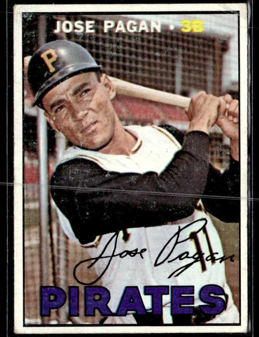 Jose Pagan 1967 topps Topps