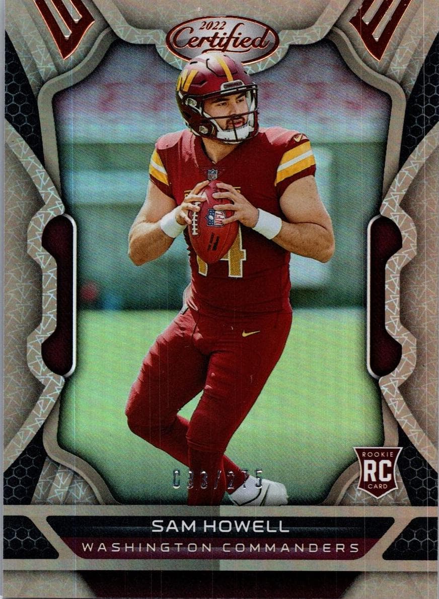 Sam Howell 2022 panini Panini Certified