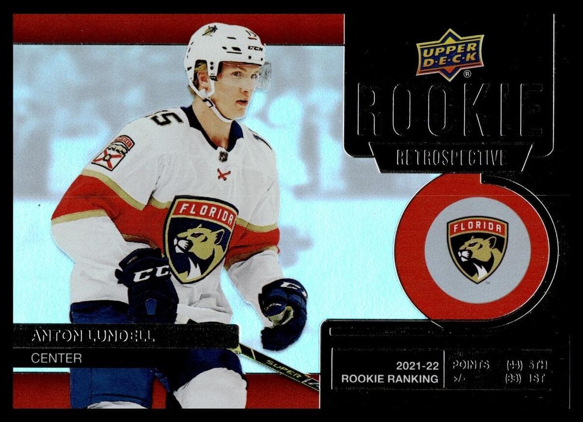 Anton Lundell 2022 upper-deck Upper Deck
