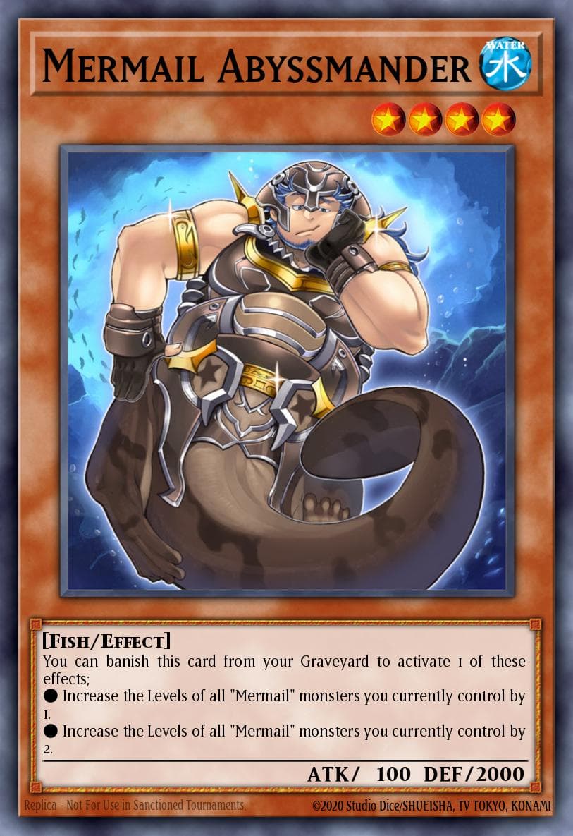 Mermail Abyssmander 2012 Yu-Gi-Oh! Abyss Rising