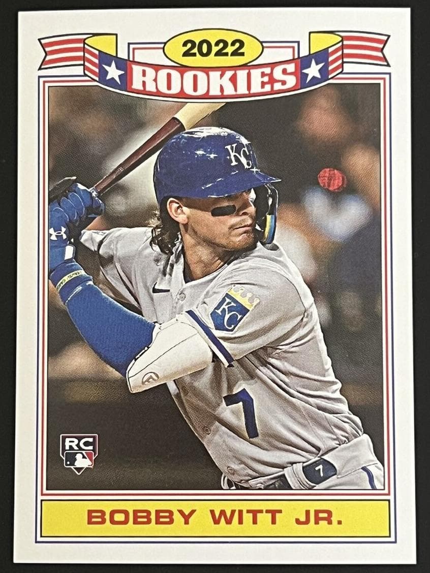 Bobby Witt Jr. 2022 topps