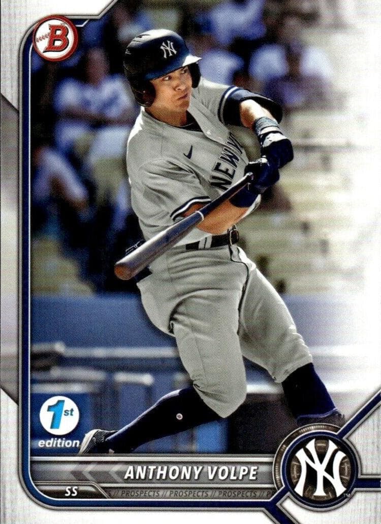 Anthony Volpe 2022 bowman Bowman Draft