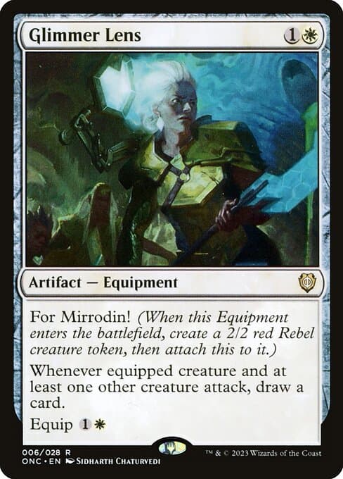Glimmer Lens 2023 Magic: The Gathering Phyrexia: All Will Be One Commander