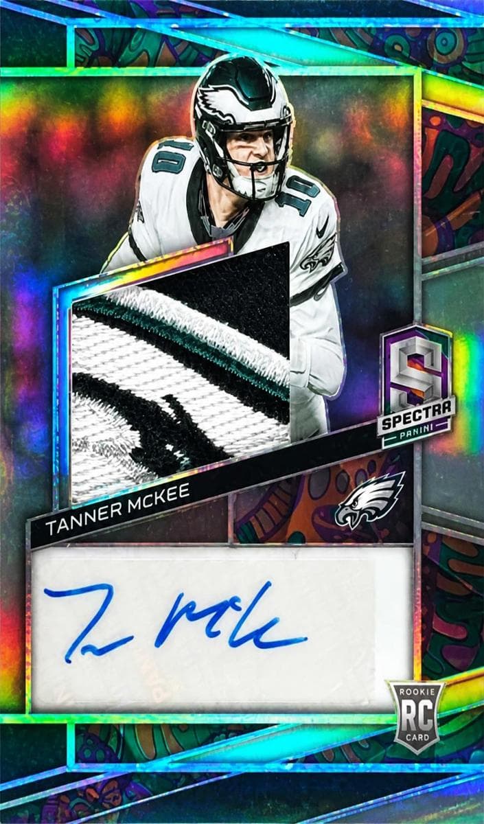 Tanner McKee 2023 panini Panini Spectra