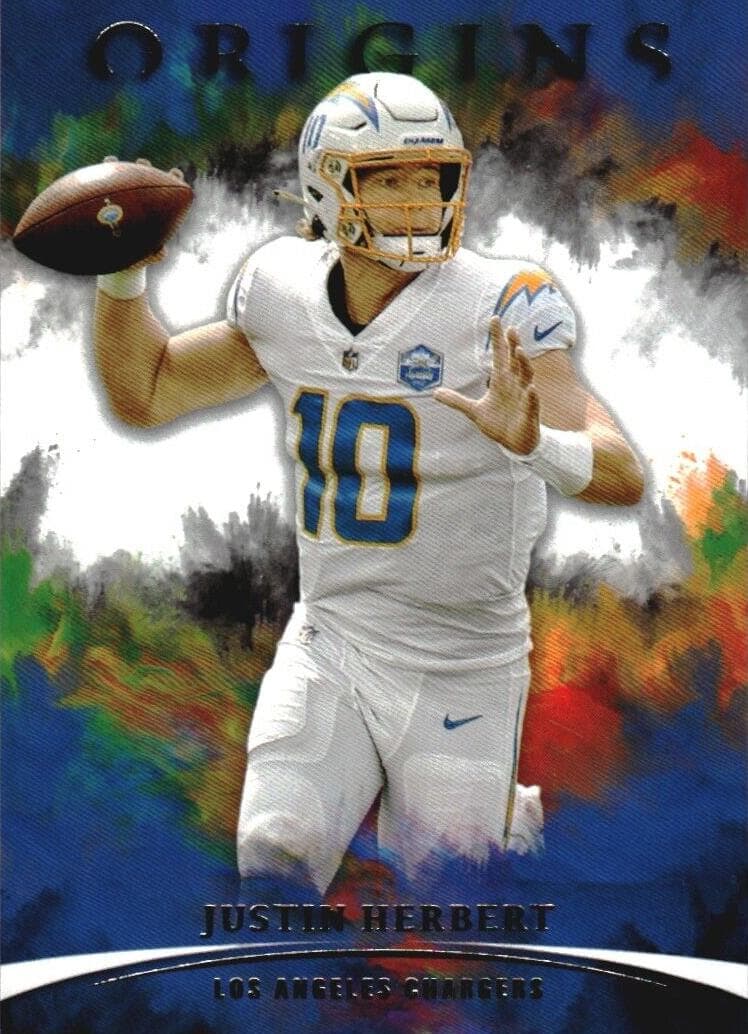 Justin Herbert 2021 panini Panini Origins