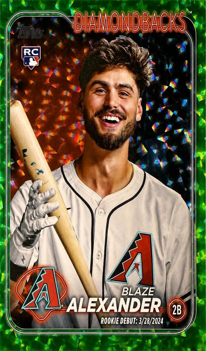 Blaze Alexander trading card