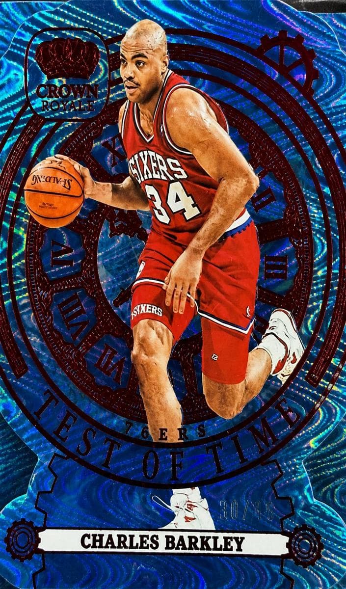 Charles Barkley 2023 panini Panini Crown Royale
