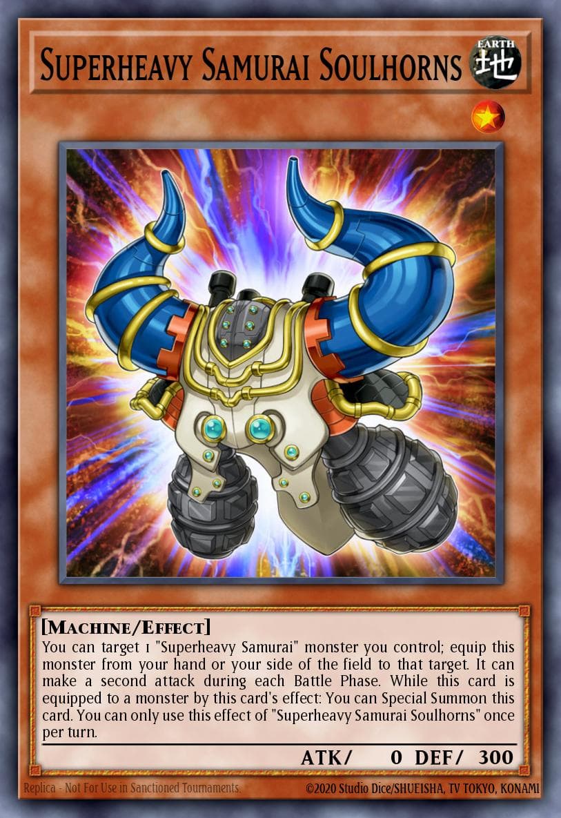 Superheavy Samurai Soulhorns #MP16-EN111