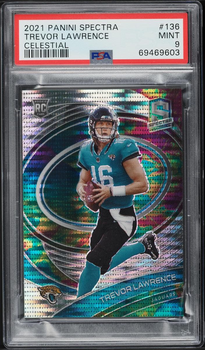 Trevor Lawrence 2021 panini Panini Spectra