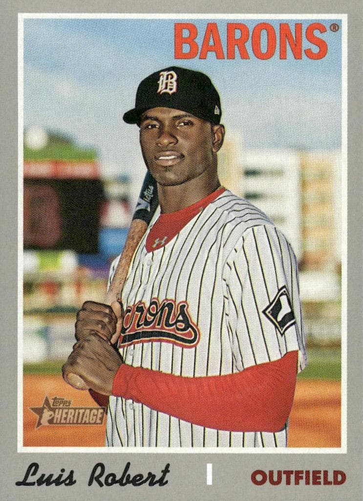Luis Robert 2019 topps