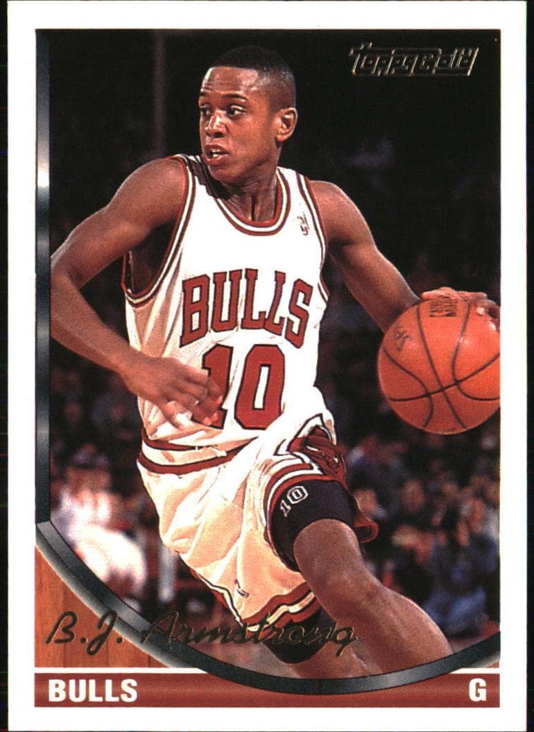 B.J. Armstrong 1993 topps
