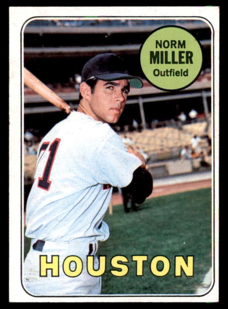 Norm Miller 1969 topps Topps