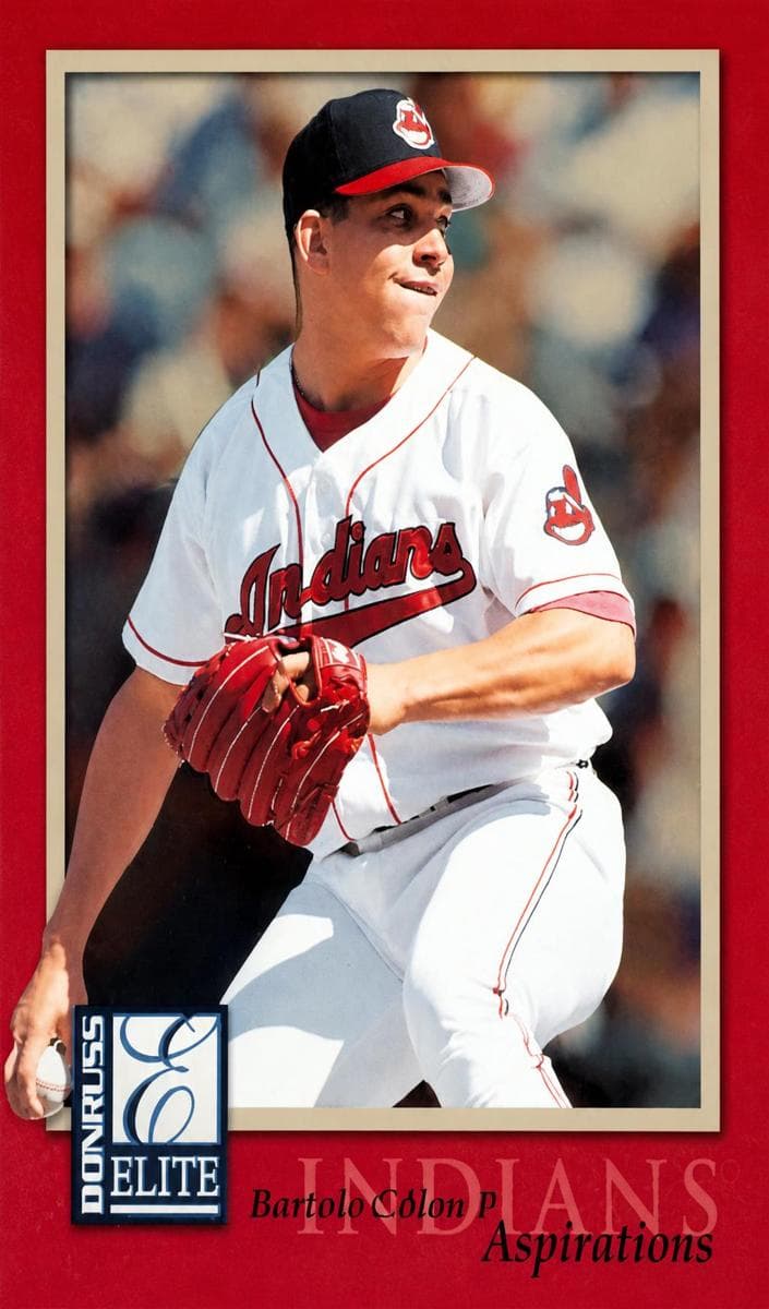 Bartolo Colon 1998 panini Donruss Elite