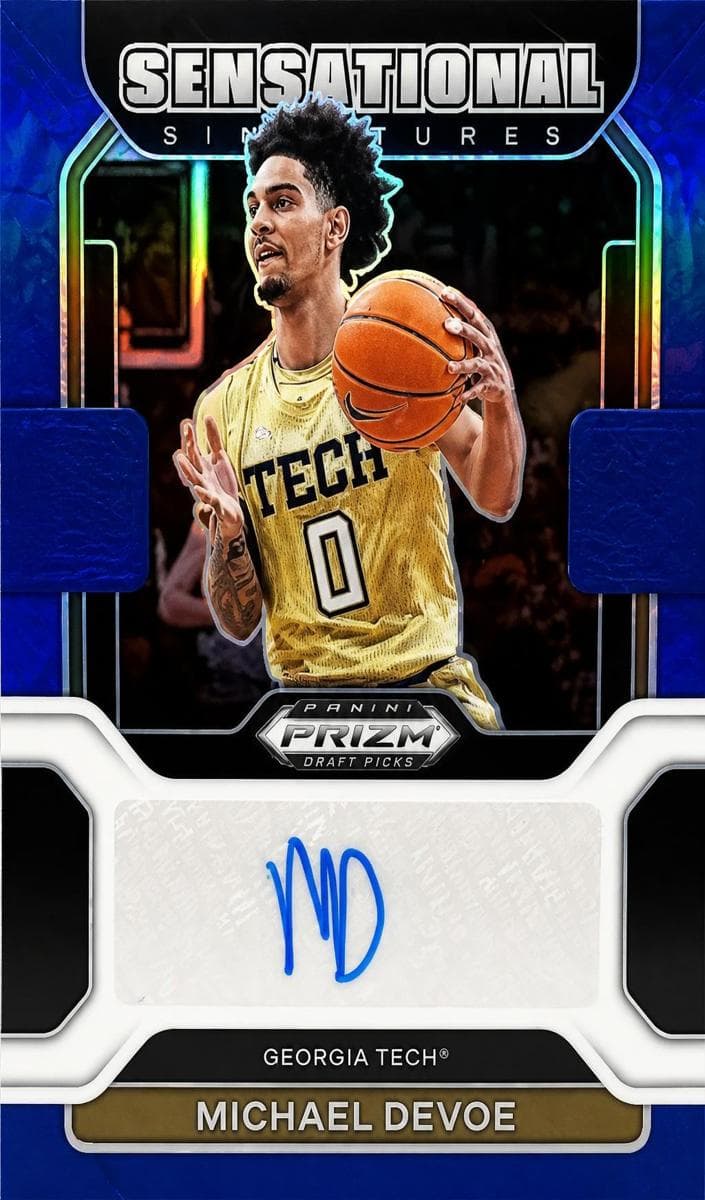 Michael Devoe 2022 panini Panini Prizm Draft Picks