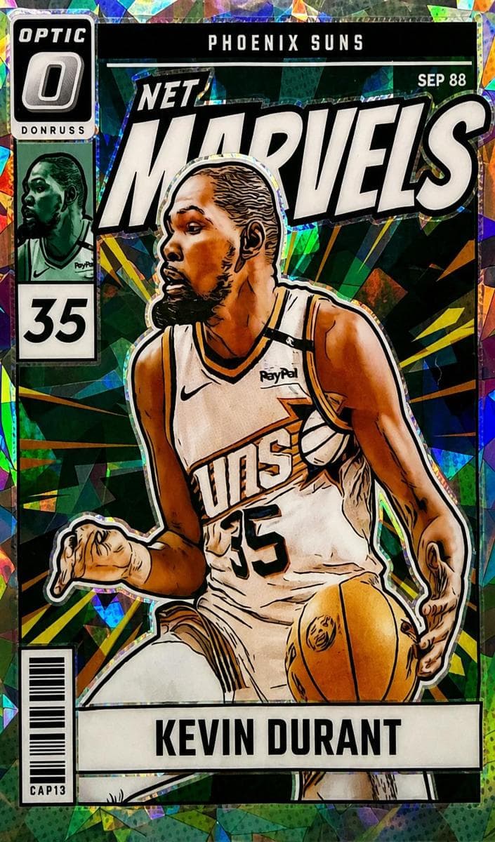 Kevin Durant 2024 panini Donruss Optic