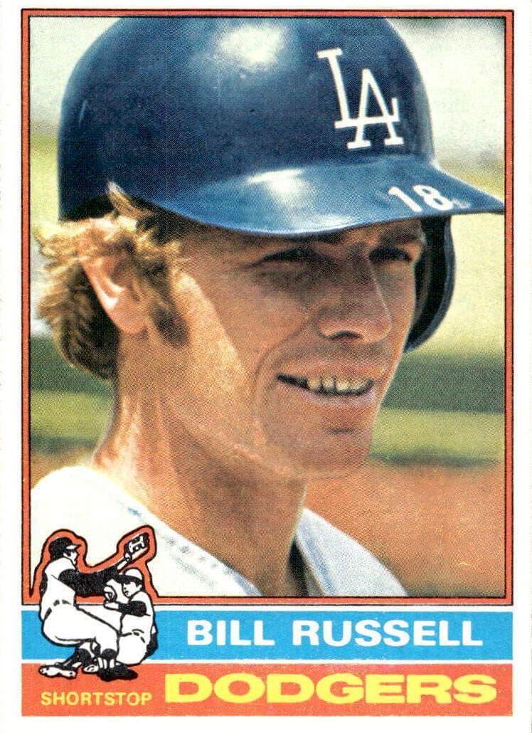Bill Russell 1976 topps Topps
