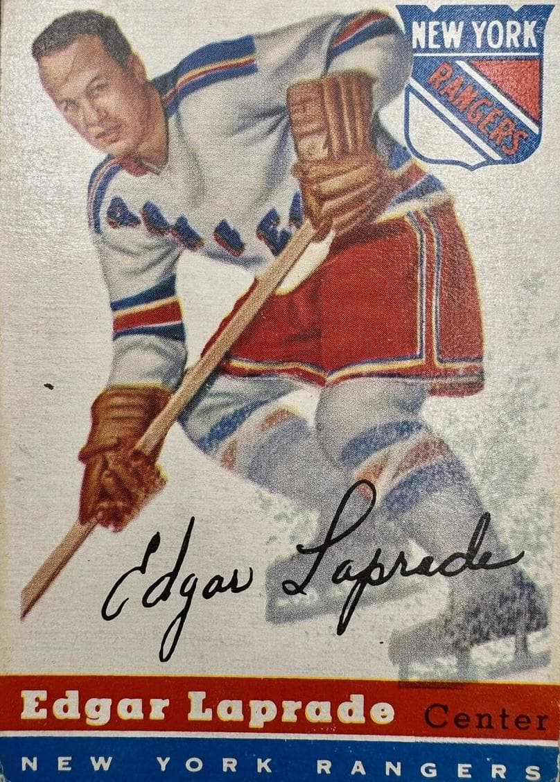 Edgar Laprade 1954 topps Topps
