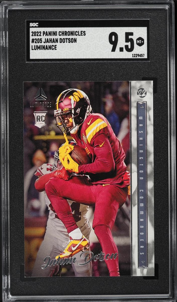 Jahan Dotson 2022 panini Panini Chronicles