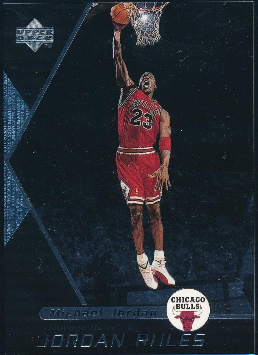 Michael Jordan 1998 upper-deck Ovation